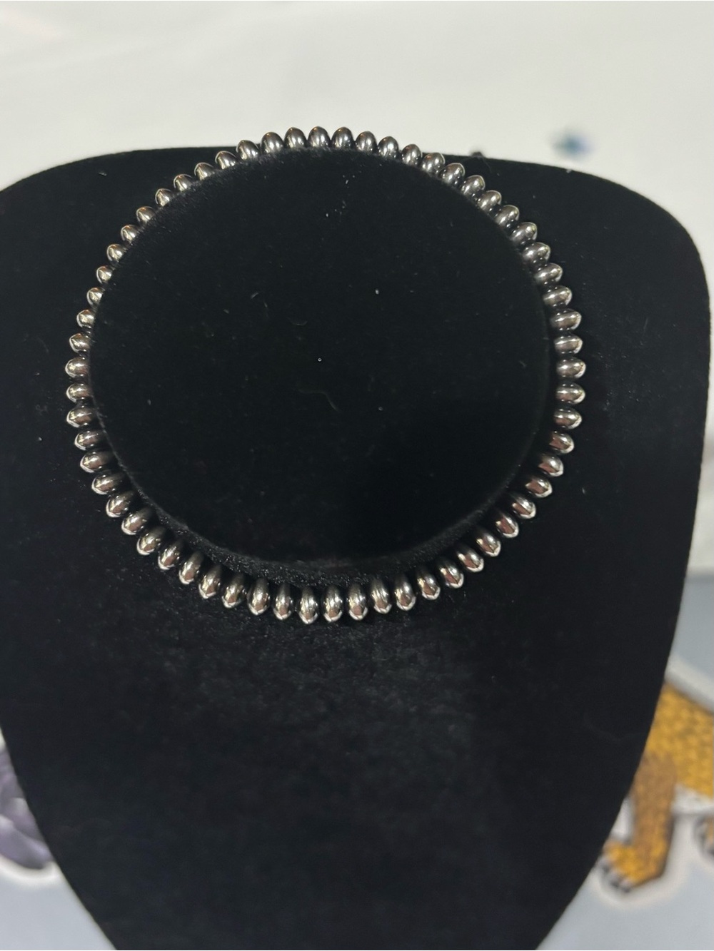 Navajo, Handmade Sterling Silver Pearls